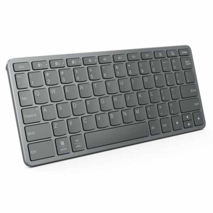 Teclado Lenovo Plateado QWERTY 6