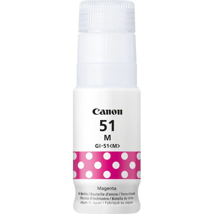 CANON Botella de tinta Magenta GI-51M para G1520 G2520 G3520 G3560 2 CANON Botella de tinta Magenta GI-51M para G1520 G2520 G3520 G3560 2