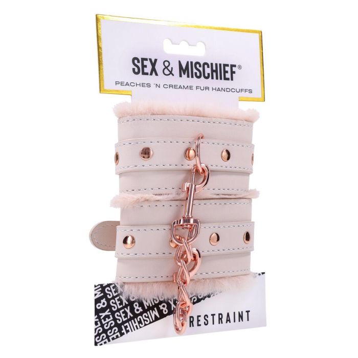 Esposas Sportsheets Peaches 'n CreaMe Blanco 10 Esposas Sportsheets Peaches 'n CreaMe Blanco 10