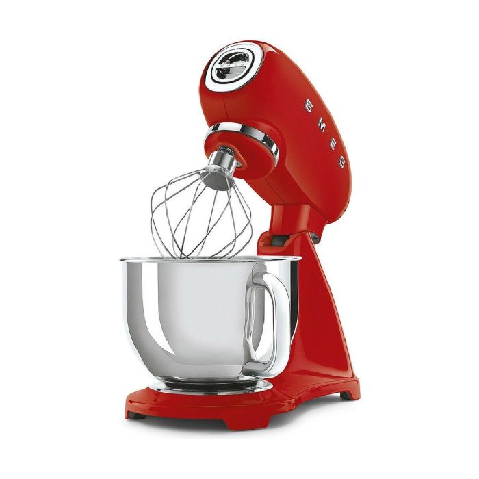 Batidora-Amasadora Smeg SMF03RDEU Rojo 800 W 4,8 L 1 Batidora-Amasadora Smeg SMF03RDEU Rojo 800 W 4,8 L 1