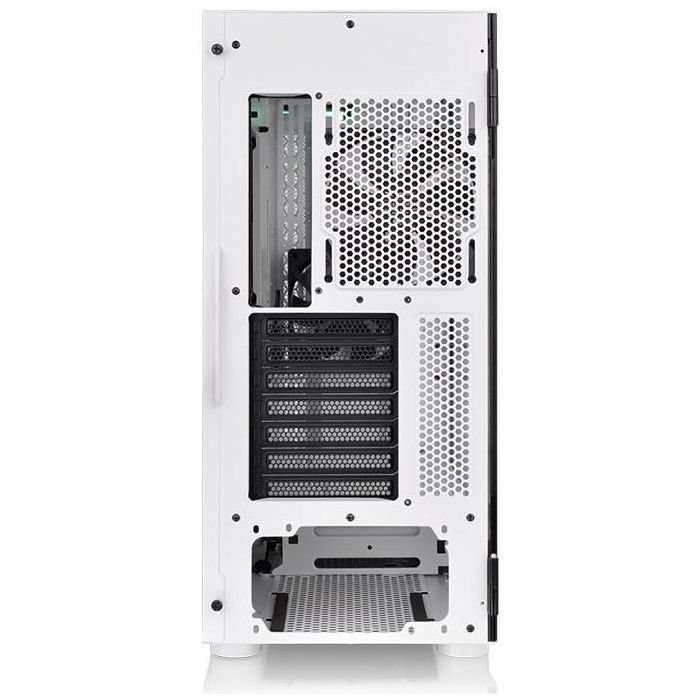 Thermaltake H590 TG ARGB Snow White Caja Midi Tower PC Blanco con Iluminación ARGB y Panel de Vidrio Templado 5