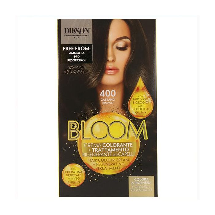 Dikson Bloom Crema Color 400 Castaño