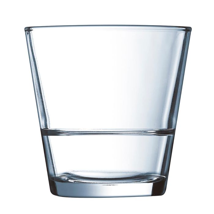 Caja 6 Vasos Bajos Vidrio Stack Up Arcoroc 21 cL Caja 6 Vasos Bajos Vidrio Stack Up Arcoroc 21 cL