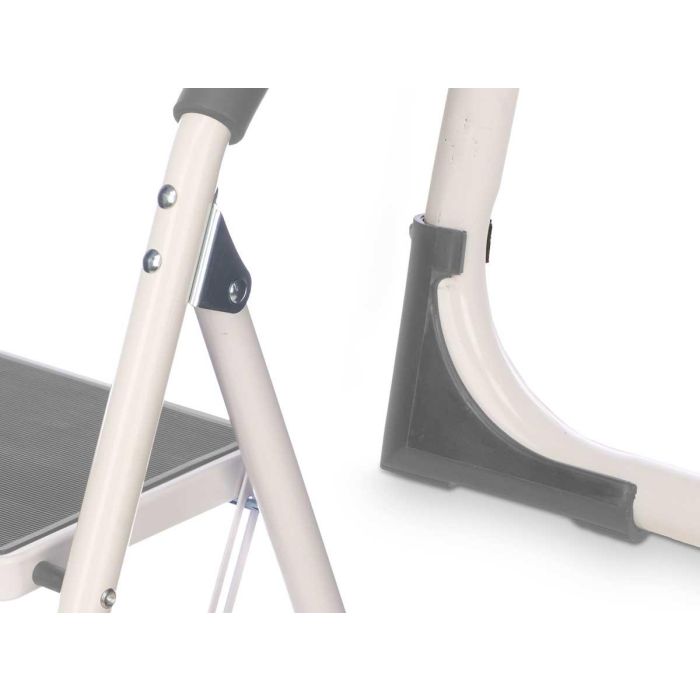 Escalera Metal 3 Escalones Gris Kipit 117X5CM (4 Unidades) 2 Escalera Metal 3 Escalones Gris Kipit 117X5CM (4 Unidades) 2