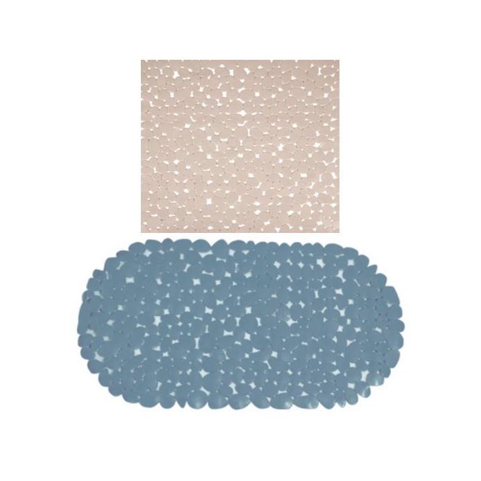 DKD Home Decor Alfombra Beige Gris 1x53x53 cm de Polyester (12 Unidades) Surtido Aleatorio 1