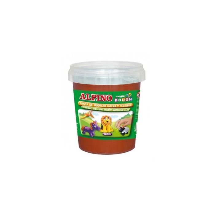 Alpino Pasta De Moldear Magic Dough Bote 160 gr Marrón Alpino Pasta De Moldear Magic Dough Bote 160 gr Marrón