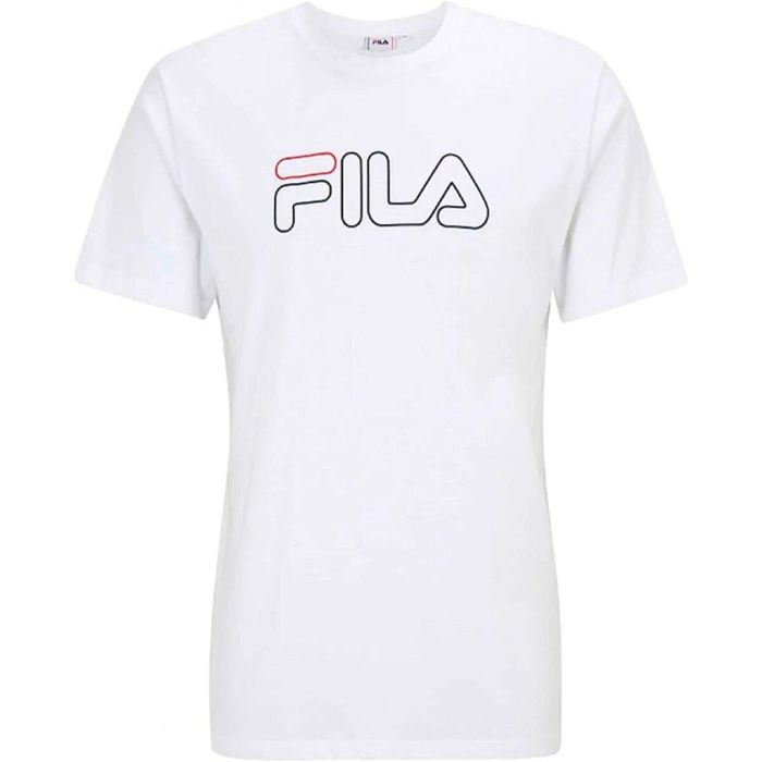 Camiseta de Manga Corta Mujer Fila FAW0335 10001 Blanco Camiseta de Manga Corta Mujer Fila FAW0335 10001 Blanco
