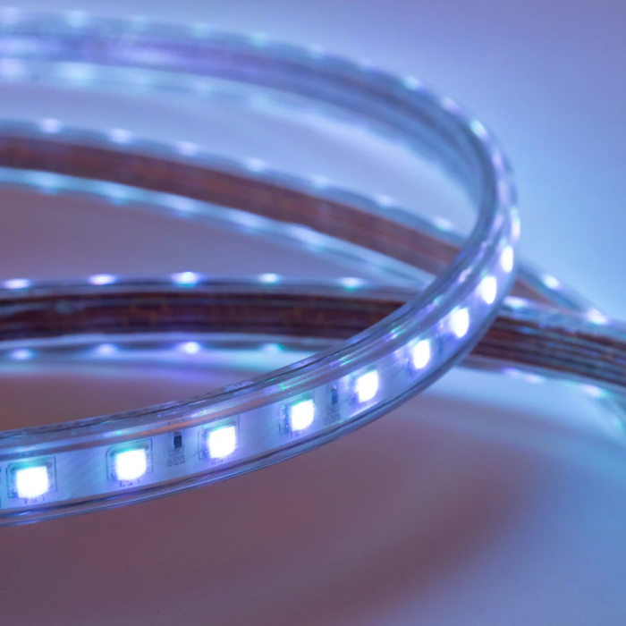 Tira LED 10W SMD5050 220VAC IP65 RGB x1M 60 LEDs/M 40.000H [HO-220-60-50-RGB] 2