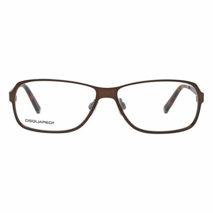 Montura de Gafas Hombre Dsquared2 DQ5057-049-56 Marrón ø 56 mm