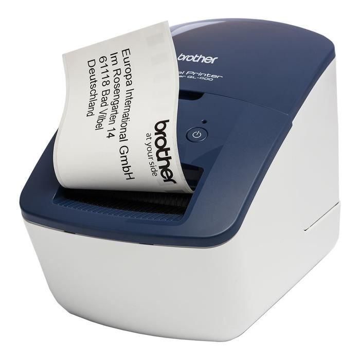 Brother Etiquetadora - Rotuladora Electrónica Ql-600B Azul Y Blanca 3 Brother Etiquetadora - Rotuladora Electrónica Ql-600B Azul Y Blanca 3