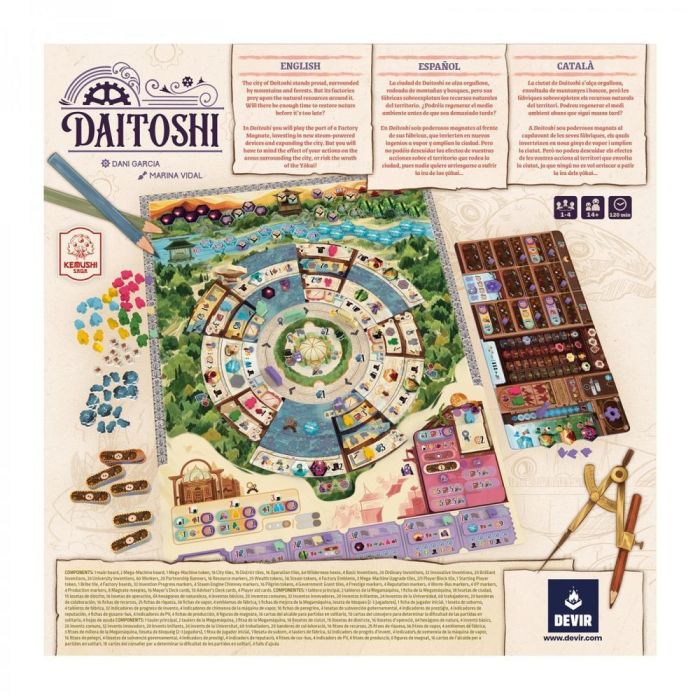 Juego Mesa Daitoshi 2 Juego Mesa Daitoshi 2