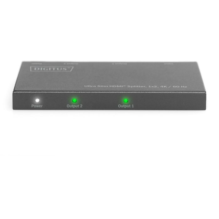 DIGITUS Ultra Slim HDMI Splitter. 1x2. 4K / 60 Hz 2 DIGITUS Ultra Slim HDMI Splitter. 1x2. 4K / 60 Hz 2