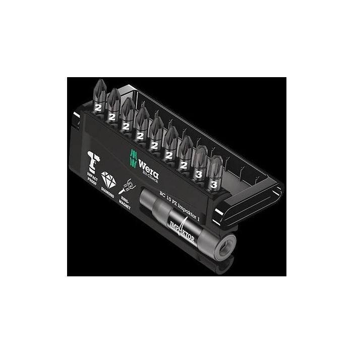 Wera Bit-Check 10 PZ Impaktor 1 0 Wera Bit-Check 10 PZ Impaktor 1 0