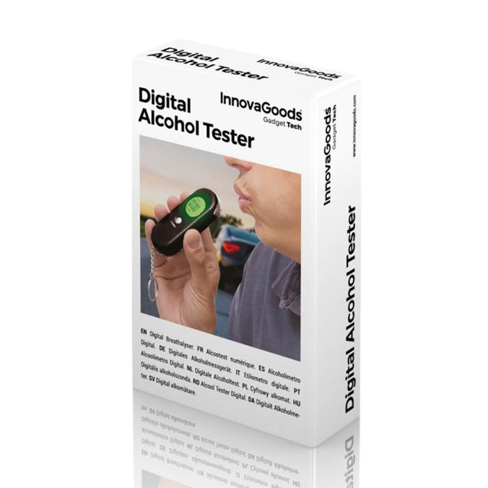 Alcoholímetro Digital InnovaGoods 2 Alcoholímetro Digital InnovaGoods 2