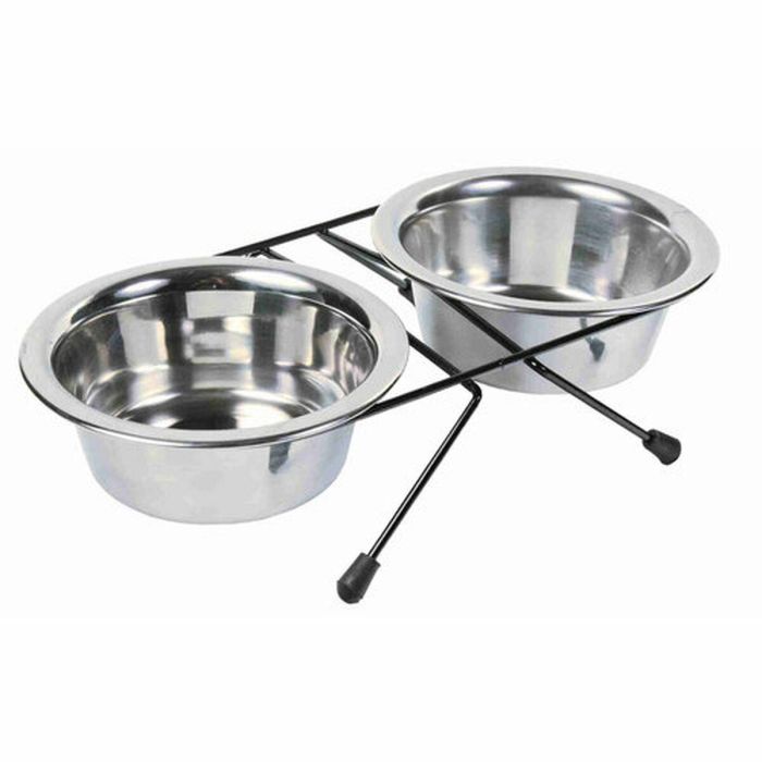 Comedero para Perro Trixie Eat on Feet Acero Inoxidable 200 ml Doble 2 x 200 ml 11 cm 1 Comedero para Perro Trixie Eat on Feet Acero Inoxidable 200 ml Doble 2 x 200 ml 11 cm 1