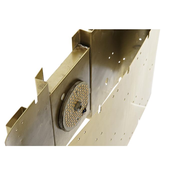 DKD Home Decor Lámpara Aplique Glam LED de Metal Dorado, 20.5x39x11.5 cm 3 DKD Home Decor Lámpara Aplique Glam LED de Metal Dorado, 20.5x39x11.5 cm 3