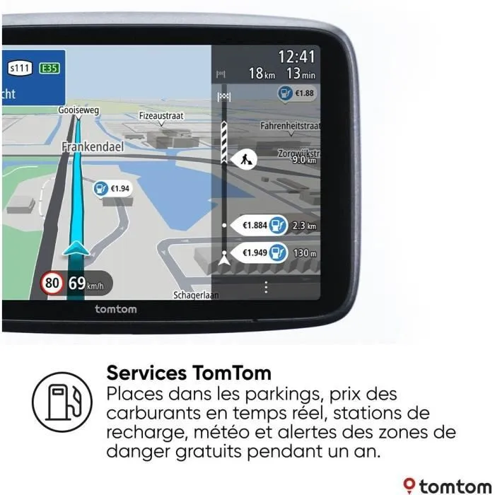 Tom Tom GO Superior GPS Coche Pantalla HD 7" Mapas del Mundo Actualización Wifi 4