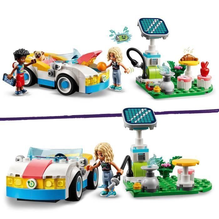 Coche Eléctrico Y Cargador Lego Friends 42609 Lego 2