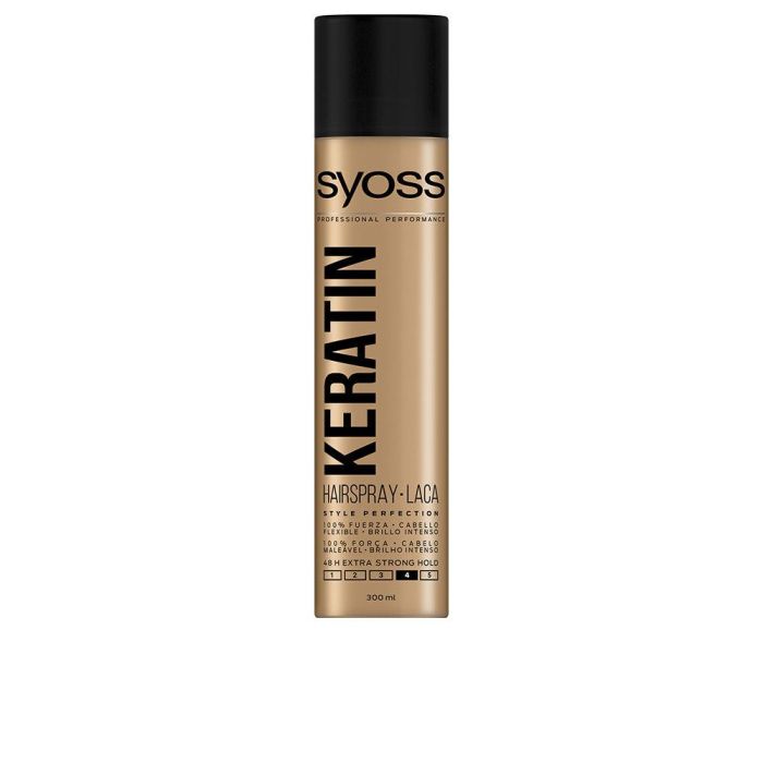 Syoss Laca Keratin Spray Fijación Extra Fuerte 300 ml Syoss Laca Keratin Spray Fijación Extra Fuerte 300 ml