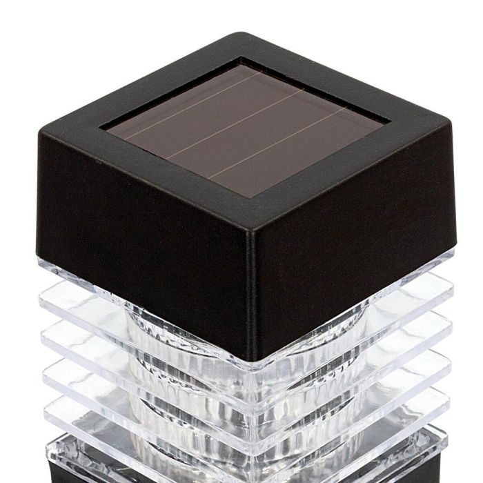 Set de estacas solares de jardín Aktive 4 Piezas Plástico 6 x 39,5 x 6 cm (4 Unidades) 2 Set de estacas solares de jardín Aktive 4 Piezas Plástico 6 x 39,5 x 6 cm (4 Unidades) 2