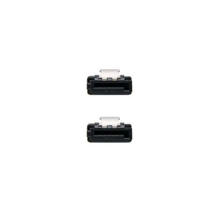 Nanocable Cable Sata Iii Datos 6 Gbp/s con Anclajes Negro 0.5m 3 Nanocable Cable Sata Iii Datos 6 Gbp/s con Anclajes Negro 0.5m 3