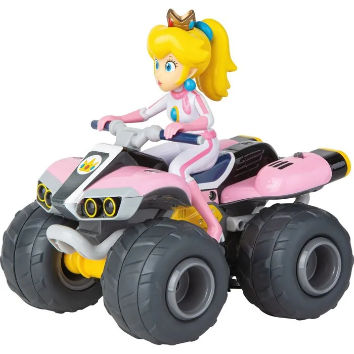 Carrera Mario Kart Quad Peach 2,4 GHz Coche Teledirigido 1:20 CAR9003150148968 a partir de 6 años 0 Carrera Mario Kart Quad Peach 2,4 GHz Coche Teledirigido 1:20 CAR9003150148968 a partir de 6 años 0