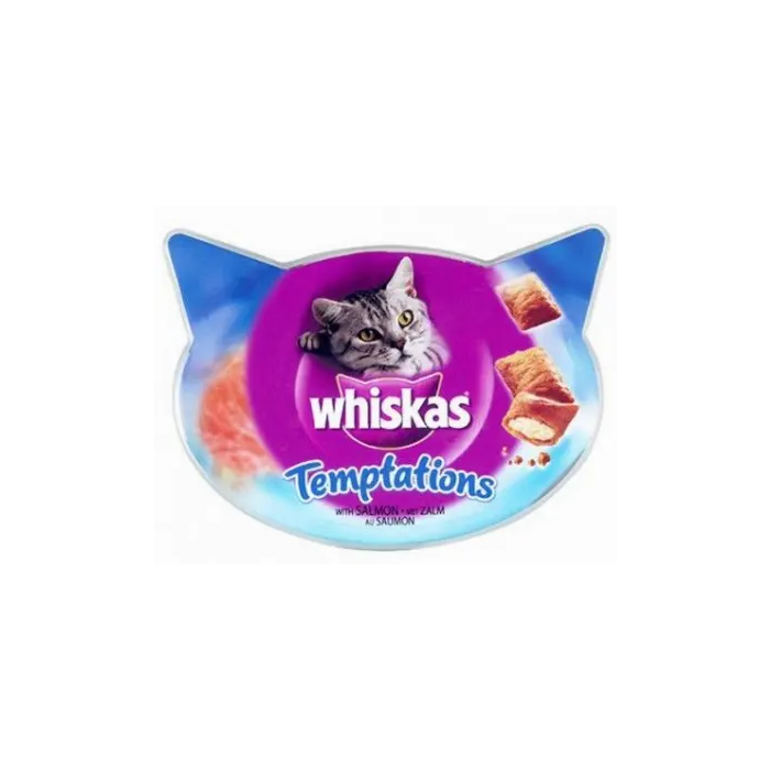 Whiskas Temptation Salmon 8x60 gr