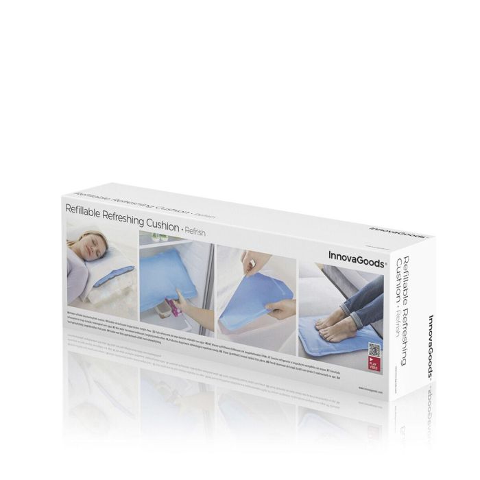 Cojín Refrescante Rellenable Refrish InnovaGoods 1 Cojín Refrescante Rellenable Refrish InnovaGoods 1