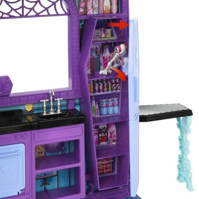 Casa de Muñecas Monster High 27 Piezas 4 Piezas 13 Casa de Muñecas Monster High 27 Piezas 4 Piezas 13