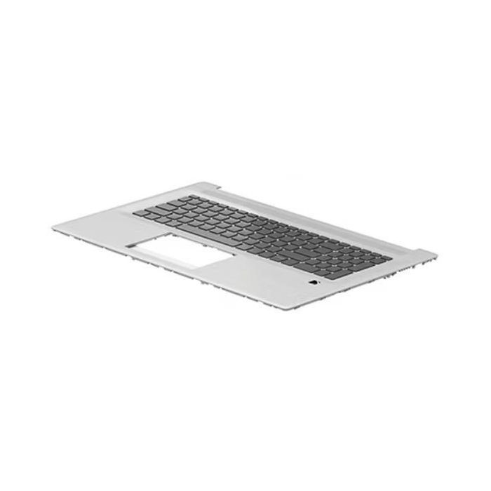 HP Top cover assembly with backlit keyboard, integrated fingerprint reader, designed for select HP notebooks. HP Top cover assembly with backlit keyboard, integrated fingerprint reader, designed for select HP notebooks.
