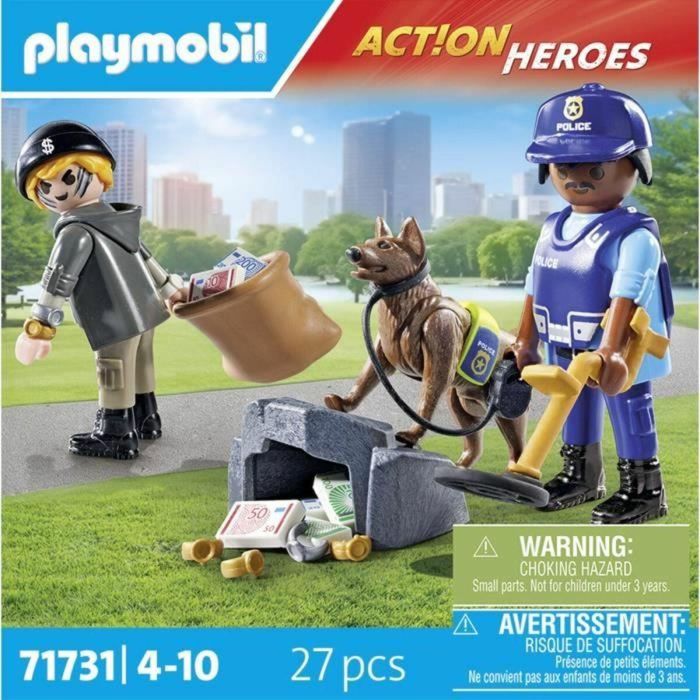 Playmobil 71731 Perro Policía y Ladrón 4