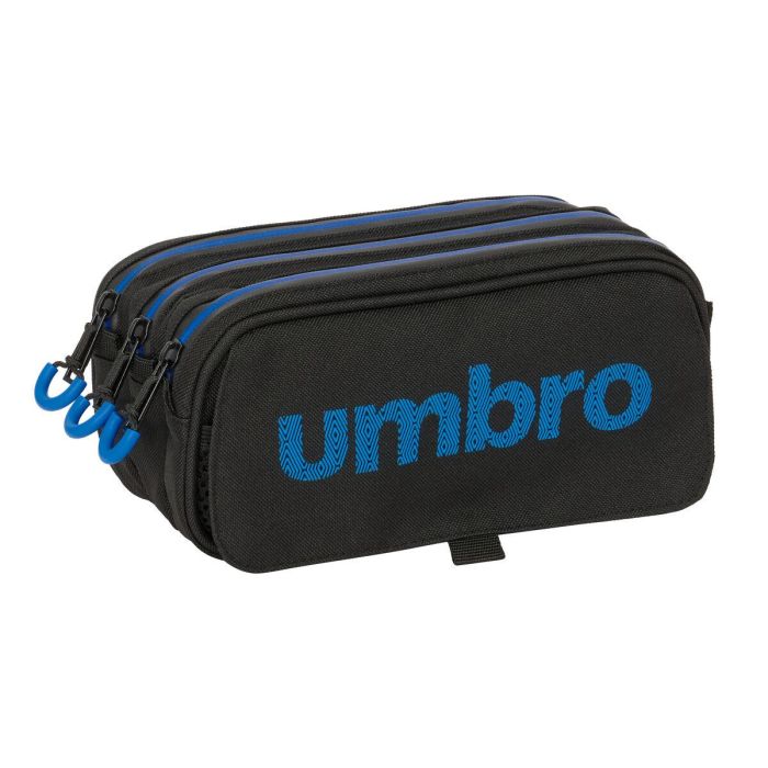 Portatodo Triple Kelme Jet black Negro 21,5 x 10 x 8 cm 0 Portatodo Triple Kelme Jet black Negro 21,5 x 10 x 8 cm 0