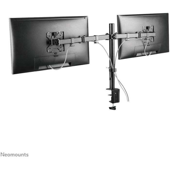 Neomounts FPMA-D550DBLACK Soporte de Escritorio Dual Full Motion para 2 Monitores 10-32" Ajustable Altura hasta 8kg Negro 2 Neomounts FPMA-D550DBLACK Soporte de Escritorio Dual Full Motion para 2 Monitores 10-32" Ajustable Altura hasta 8kg Negro 2