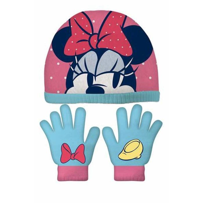 Set gorro/guantes infantil 51/54 minnie mouse "lucky" 1 Set gorro/guantes infantil 51/54 minnie mouse "lucky" 1