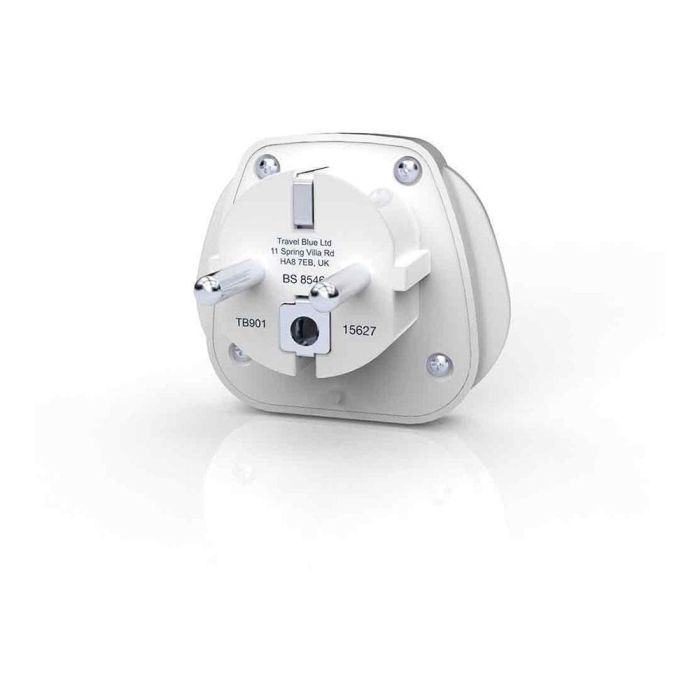 Travel Blue Adaptador entrada múltiple mundial a salida clavija Europa TB-901, compatible con 150 países, salida europea 2
