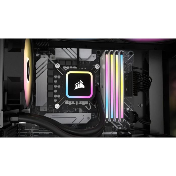 Memoria RAM - CORSAIR - Dominator Titanium RGB DDR5 - 32GB 2x16GB DIMM - 7000MT/s - Intel XMP 3.0 - 1,45V - Blanco (CMP32GX5M2X7000C 7 Memoria RAM - CORSAIR - Dominator Titanium RGB DDR5 - 32GB 2x16GB DIMM - 7000MT/s - Intel XMP 3.0 - 1,45V - Blanco (CMP32GX5M2X7000C 7