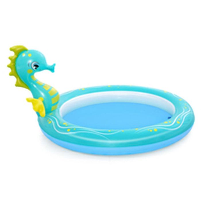 Bestway Piscina Hinchable Infantil Chorro Caballito 188x160x86 cm +2 Años Jardin 53114 2