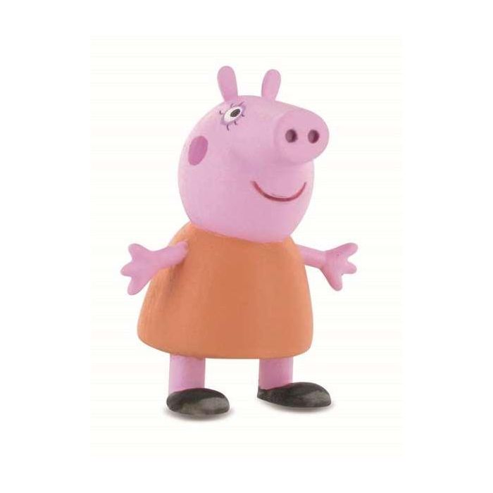 Figura peppa pig mama 6,5cm 1 Figura peppa pig mama 6,5cm 1