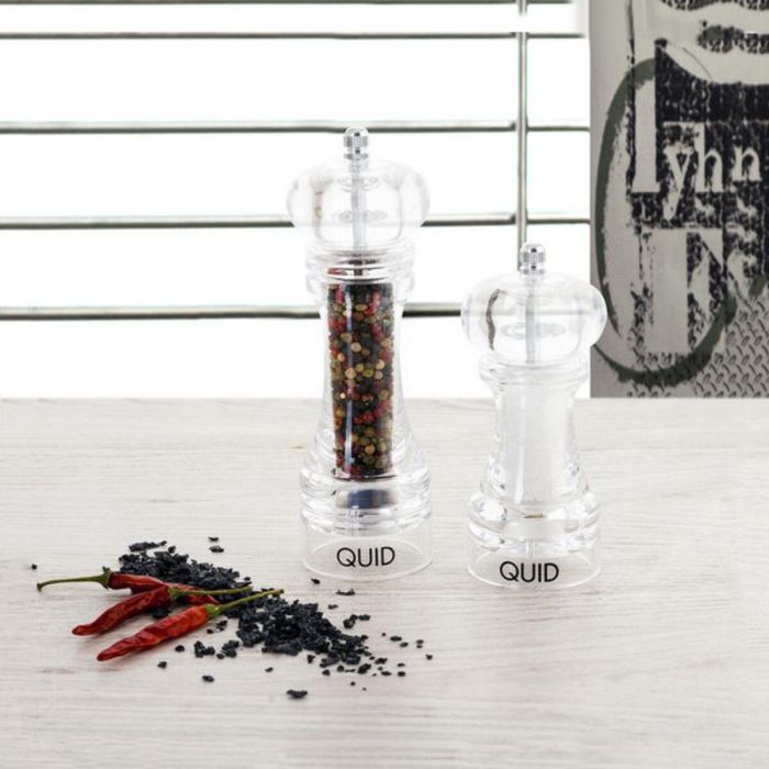 Molinillo para Especias Quid Hábitat Transparente 4 Molinillo para Especias Quid Hábitat Transparente 4