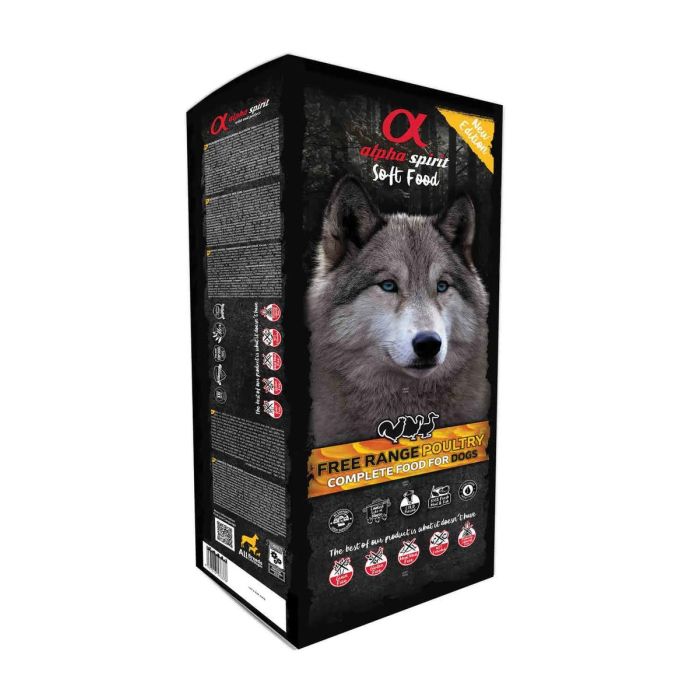 Alpha Spirit Spirit Canine Adult Ave Corral Semihumedo Caja 9 kg