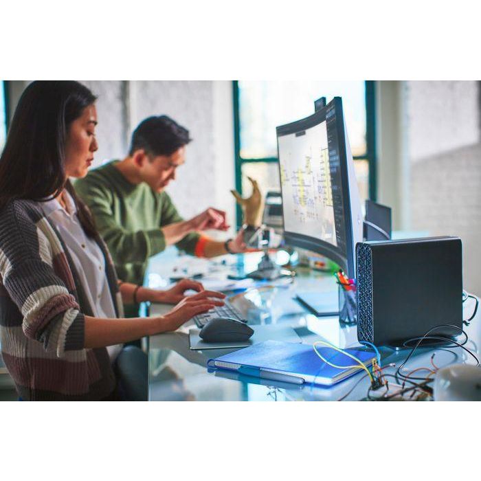 HP 935 Creator Ratón Inalámbrico Ergonómico Recargable 4000DPI Programable Multi-dispositivo Sensor Cristal Batería 12 Semanas Negro 12