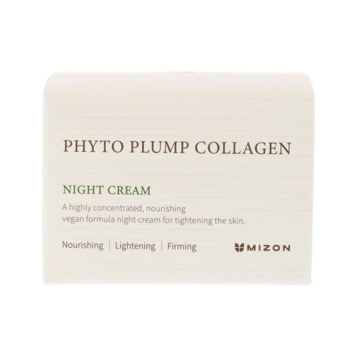 Mizon Phyto Plump Collagen Night Cream Crema Antiarrugas y Antiedad para Noche con Colágeno 50 ml 2