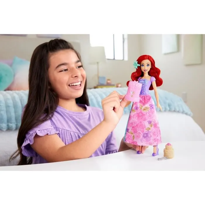 Mattel Disney Princess Muñeca Ariel Spin & Reveal HTV88 2 Mattel Disney Princess Muñeca Ariel Spin & Reveal HTV88 2