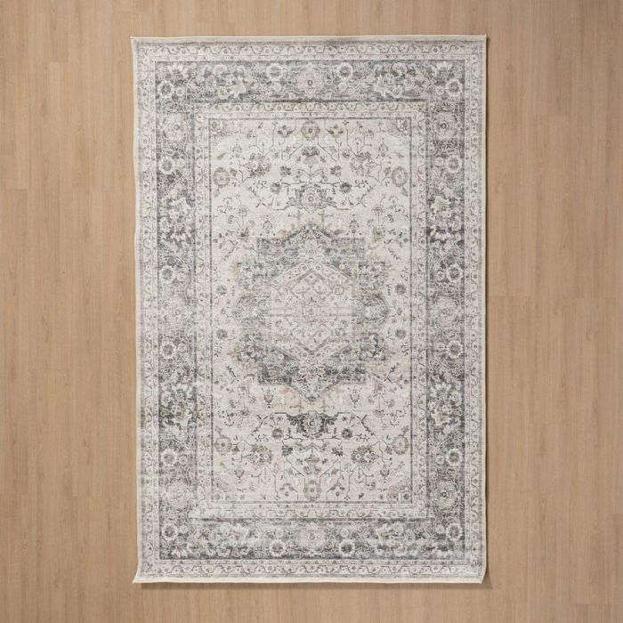 Alfombra Beige Gris 160 x 0,7 x 230 cm 5