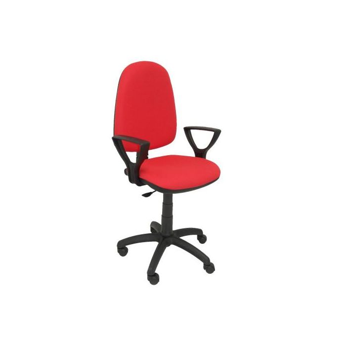 Piqueras y Crespo Silla de oficina Ayna 04CPBALI350BGOLF ergonómica asiento y respaldo acolchados color rojo