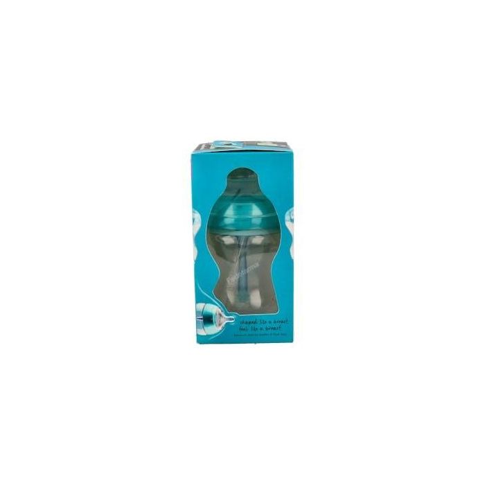 Tommee Tippee Biberón Anticólico Boca Ancha Silicona Flujo Lento +0 Meses