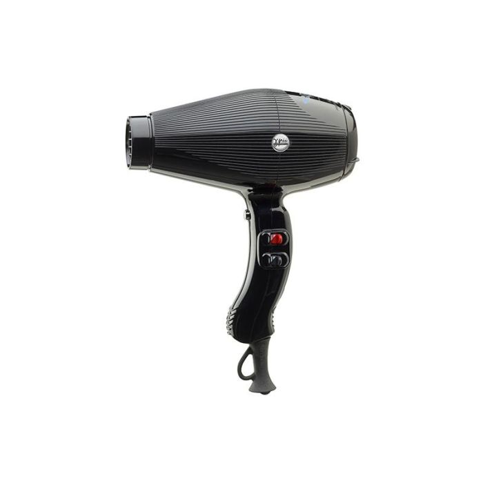 Secador Gammapiu Aria Black - Ultraligero 380g, Potente y Silencioso con Rejilla de Turmalina Secador Gammapiu Aria Black - Ultraligero 380g, Potente y Silencioso con Rejilla de Turmalina