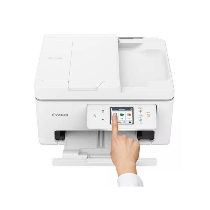 Canon PIXMA TS7750i - Impresora Multifunción con Wi-Fi, Duplex, Impresión, Copia, Escaneo y Nube, 2 Cartuchos FINE 3 Canon PIXMA TS7750i - Impresora Multifunción con Wi-Fi, Duplex, Impresión, Copia, Escaneo y Nube, 2 Cartuchos FINE 3