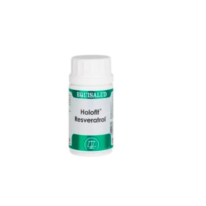 Holofit Resveratrol 60 Cápsulas, complemento antioxidante para vegetarianos y diabéticos