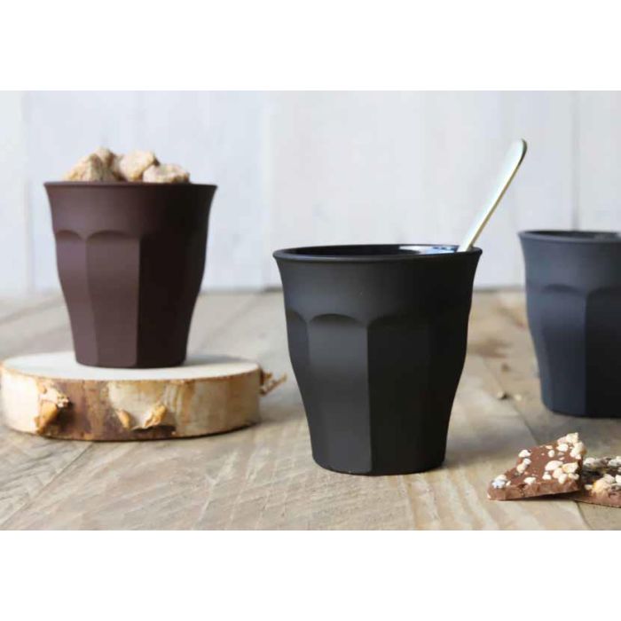 Duralex Vaso Picardie Marrón 9 cl, ø6.5 x 6.7 cm (48 Unidades) 4